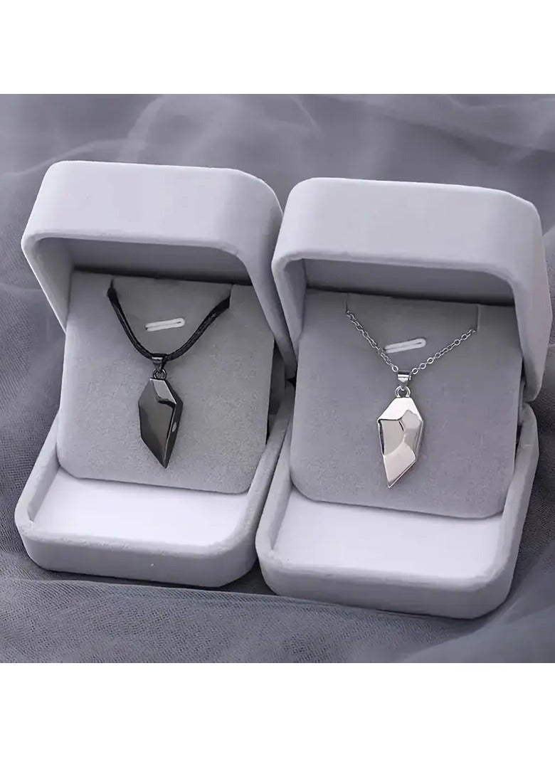 Goolsky Heart-Shaped Pendant Necklace with Fashion and Creative Matching, Holiday Souvenir Birthday Party Gifts, Valentine's Day Gifts for Girlfriend - Image 1