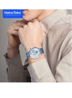 Haino Teko Smart Watch GT5 Max Round Screen AMOLED Display with 3 Pair Straps and Wireless Charger Multicolour  - Image 2