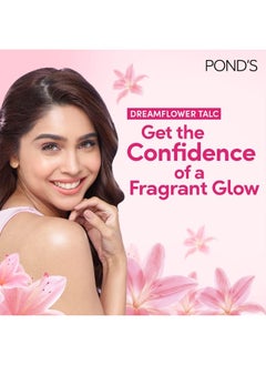 Pond's Pond's Dream flower Fragrant Talcum Powder Pink Lilly, 400 gm  - Image 2