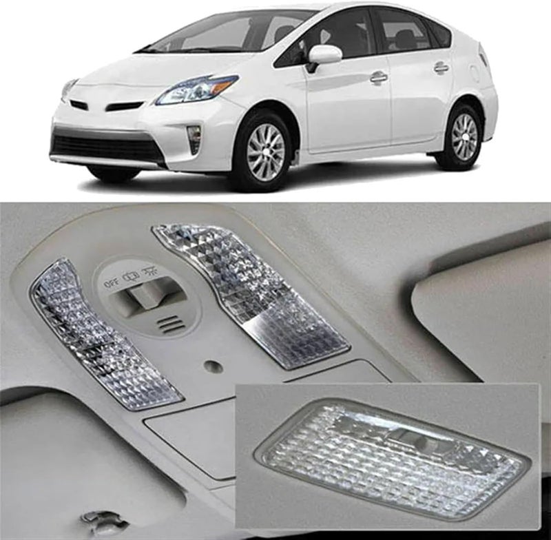 Wivplex 3Pcs Car Crystal Clear Dome Light Covers for Prius - Image 4