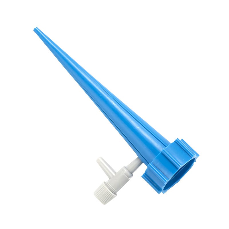 Plant Watering Dropper: Blue 28mm Bottle Adapter, Adjustable Valve Water Saver, Eco-Friendly ABS Drip Irrigation Tool for Indoor Outdoor Plant Care - Image 1