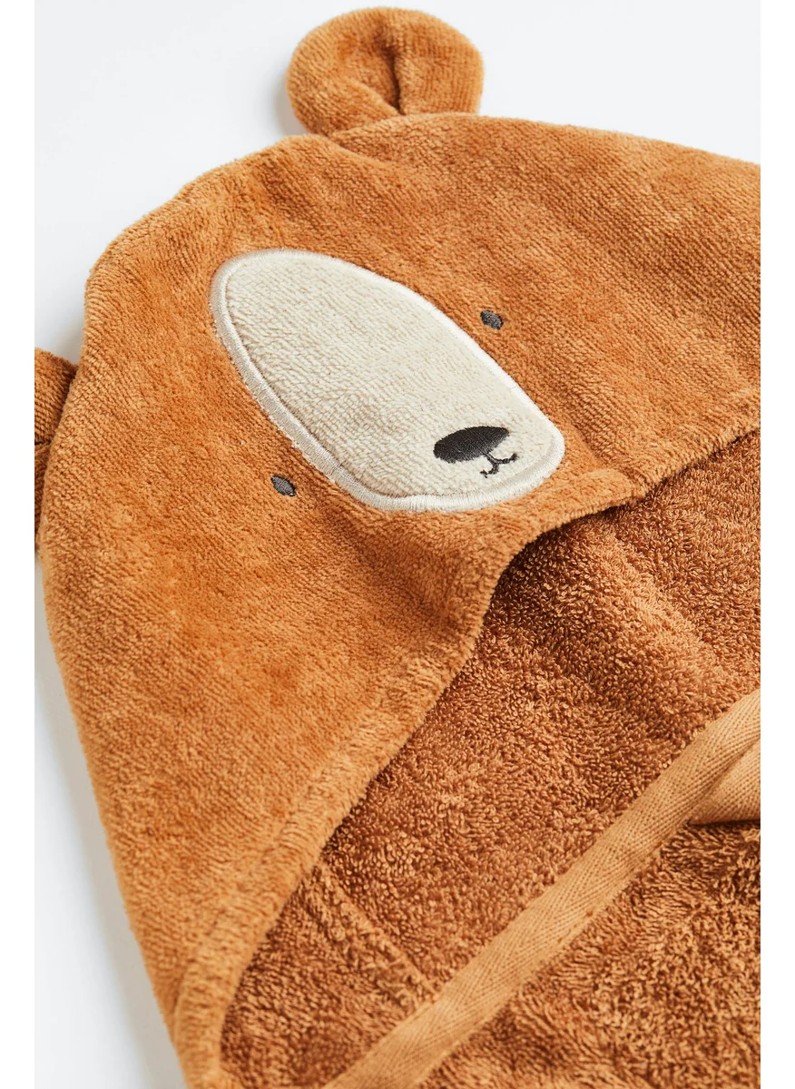 اتش اند ام Hooded Bath Towel