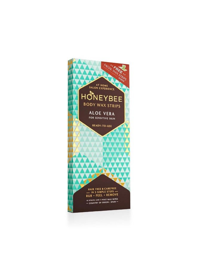 HoneyBee Aloe Vera Body Wax Strips - Image 1