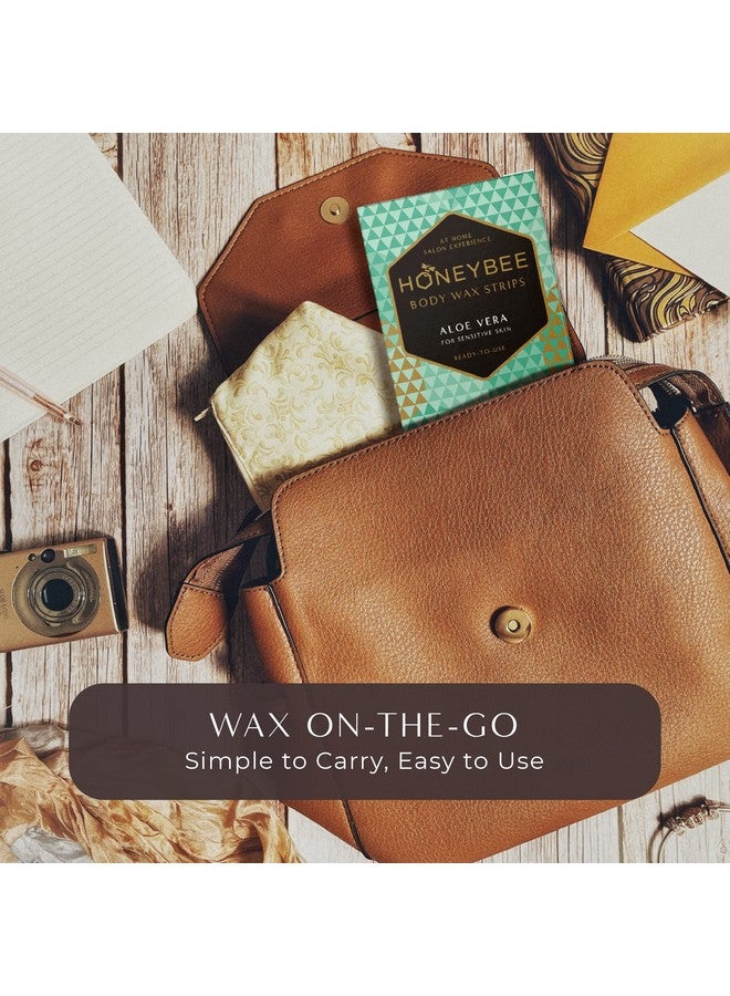 HoneyBee Aloe Vera Body Wax Strips - Image 4