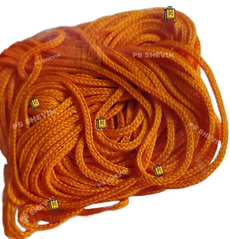 Yellow Dark Original Yellow Peela Dhaga Sacred Thread for Puja and Religious Purpose 20 Meter Yellow Color Dhaga Thread Suraksha RG 971913