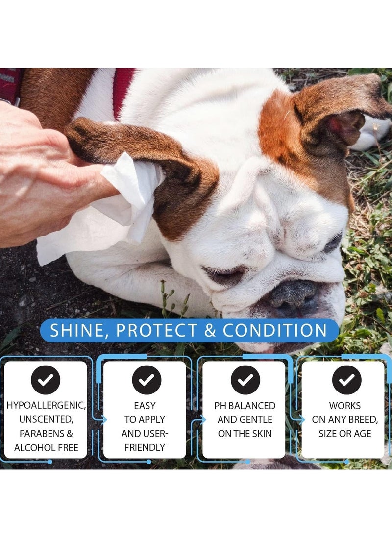 SKY-TOUCH - Large Pet Grooming Wipes For Dogs And Cats 80Pcs - Image 1