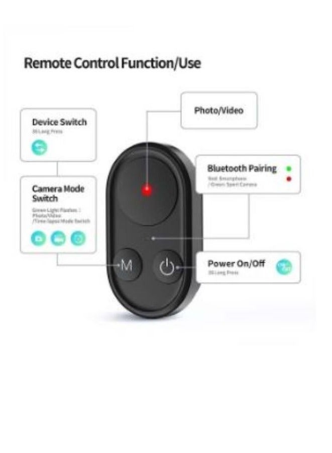 تيليسن ترايبود عصا سيلفي TELESIN بطول 24"/60 سم مع جهاز تحكم عن بعد لكاميرات GoPro Max Mini Hero 12 11 10 9 8 وهواتف iPhone/Android، حامل أحادي من الألمنيوم مع بلوتوث - Image 2