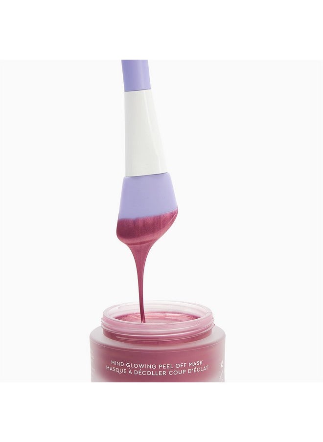 florence by mills - Lorence By Mills Mind Glowing Peel Off Mask ; Purple Peeloff Detoxifying Face Mask ; Refreshed + Glowing Skin ; Skincare Reset ; Vegan & Crueltyfree - Image 1