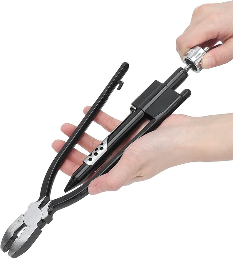 High Hardness 3 In 1 Safety Wire Twisting Pliers 9 Inch High Carbon Steel - Image 3