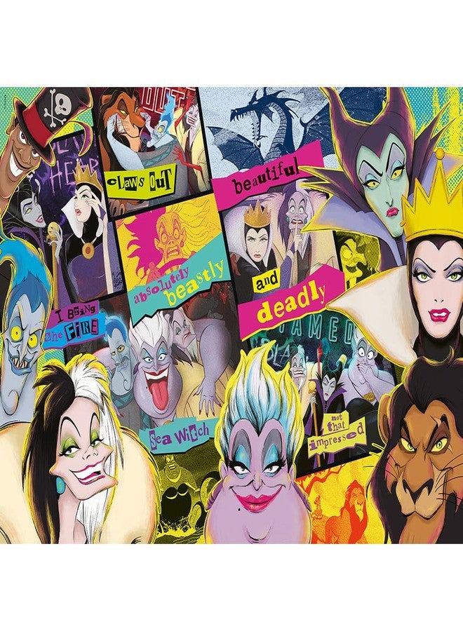 Trefl 20167 Disney Disney's Wooden Jigsaw Puzzle Villains Rally, Multi-Colour - Image 2