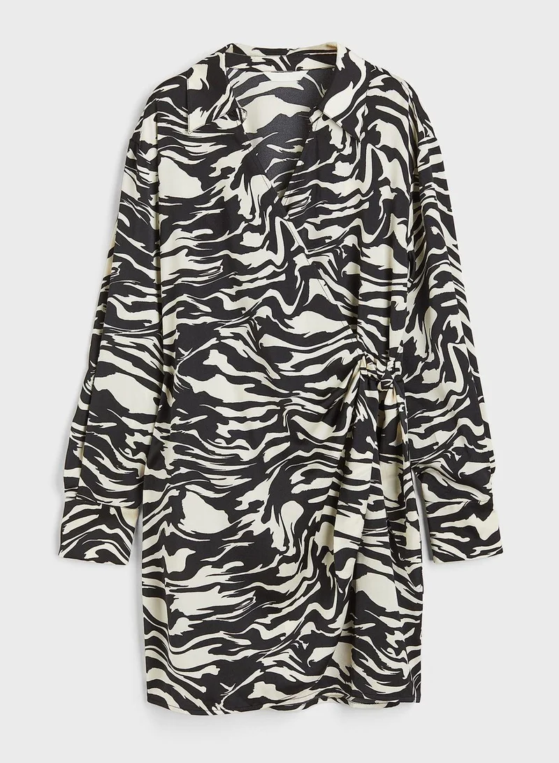 H&M Abstract Print Dress
