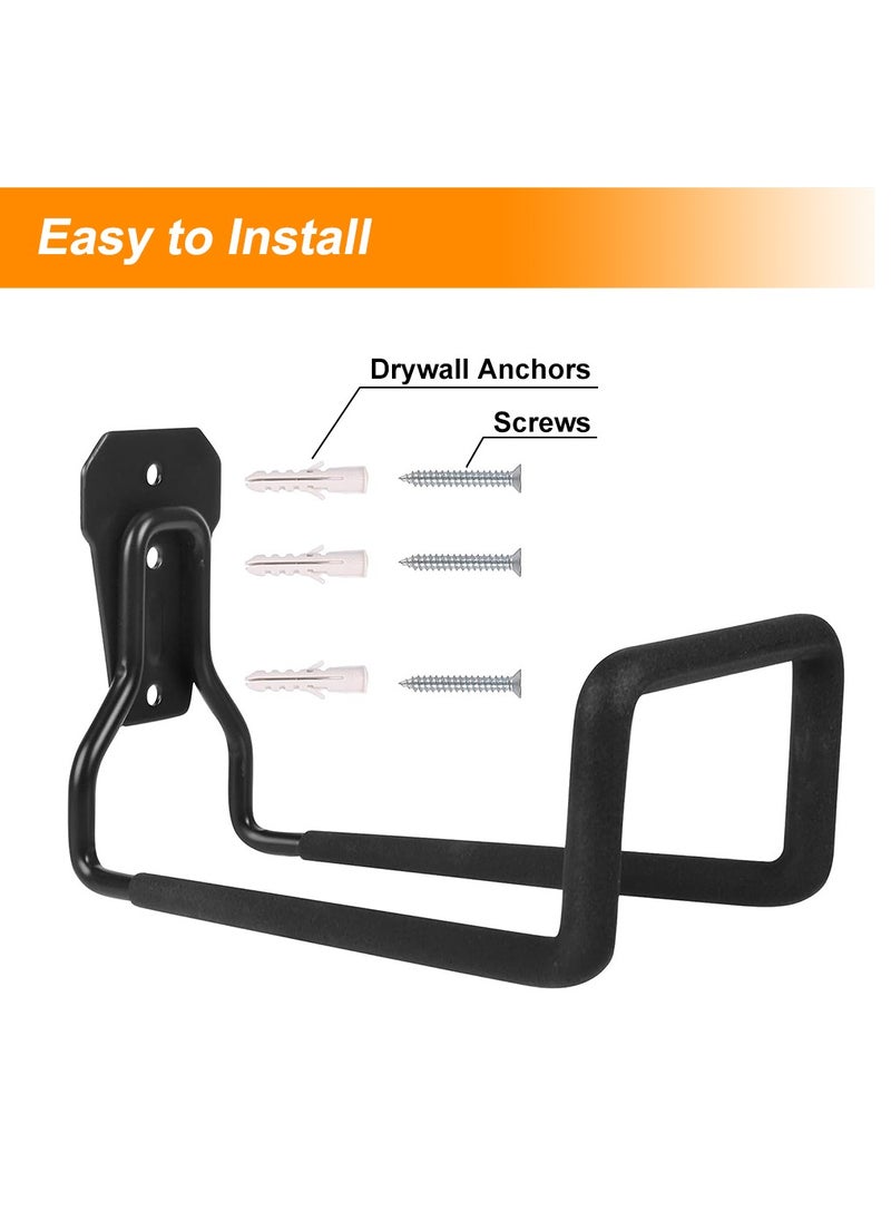 Arabest - Metal Garden Hose Holder, Heavy Duty Hose Hanger Wall Mounted Water Hose Holder for Outside Yard, Durable Hose Hooks Ideal for Water Hose, Extension Cords - Image 1