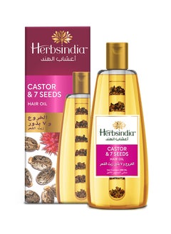 Castor And 7 Herbal Seeds Hair Oil With Nourish Tube 280ml
