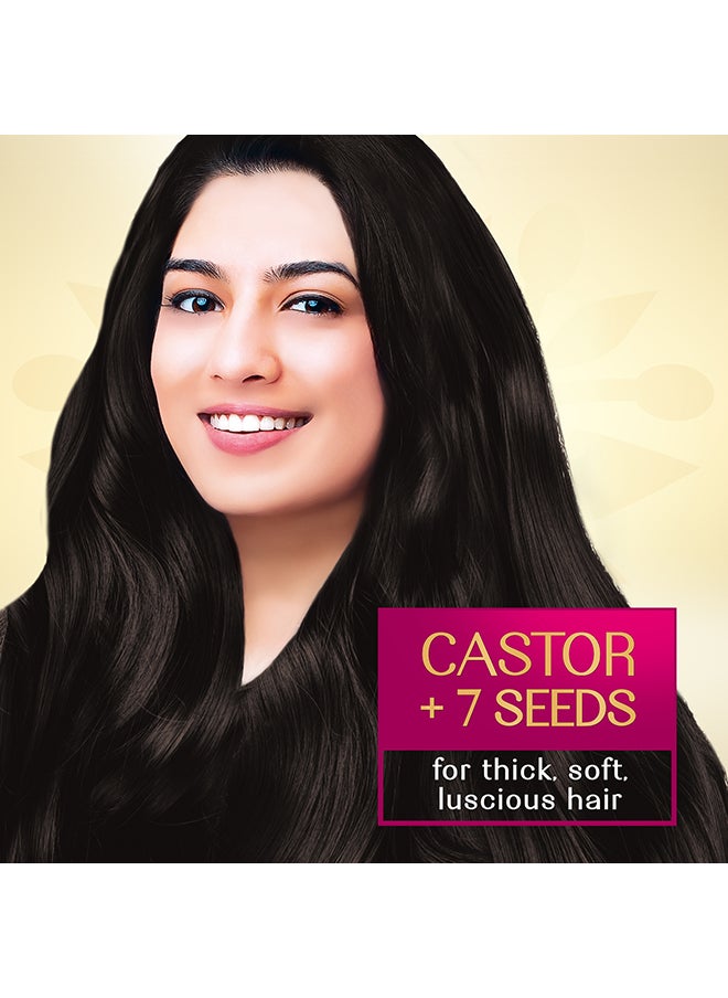 Herbsindia - Castor And 7 Herbal Seeds Hair Oil With Nourish Tube 280ml - Image 1