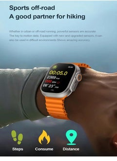 Ultra Smart Watch 49mm Full Screen 7 in 1 Deluxe Edition Waterproof IP67 with Health Fitness Tracker Sports Watch Support NFC 7 Plus 8 Bands Multi Color - pzsku/Z57A15F6BA1791109AFBFZ/45/_/1736197007/c4b1a89e-595c-4ab4-9d98-db78176282a6