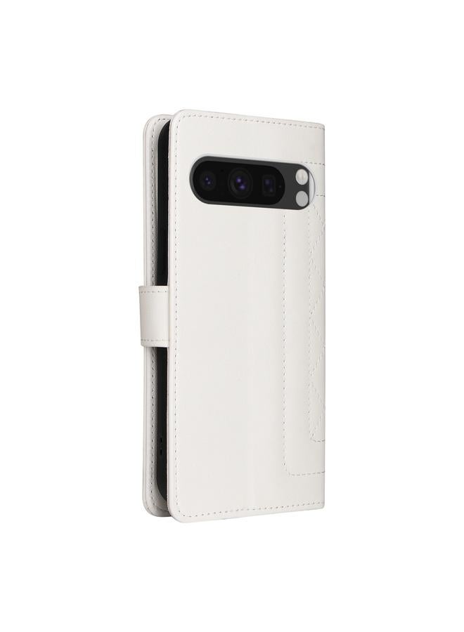 S-TOP Case For Google Pixel 9 Diamond Lattice Leather Flip Phone Case - Image 3