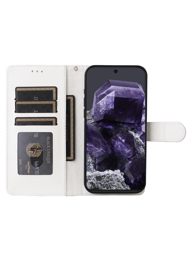 S-TOP Case For Google Pixel 9 Diamond Lattice Leather Flip Phone Case - Image 4