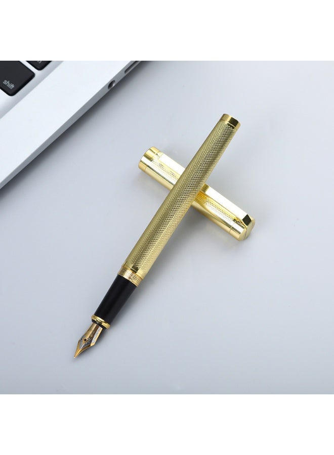 NIIMBOT Gold Business Fountain Pen, InkPen Best Pen Gift Set for Men & Women, Professional, Executive, Office, Nice Pens (Without Ink） - Image 5