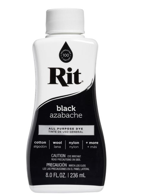 Rit All-Purpose Liquid Dye, Black