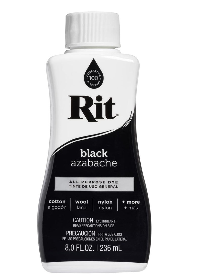 RIT Rit All-Purpose Liquid Dye, Black  - Image 1