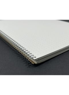 Maruman 80-Sheet Dotted Grid Lined Notebook A5 Size  - Image 2