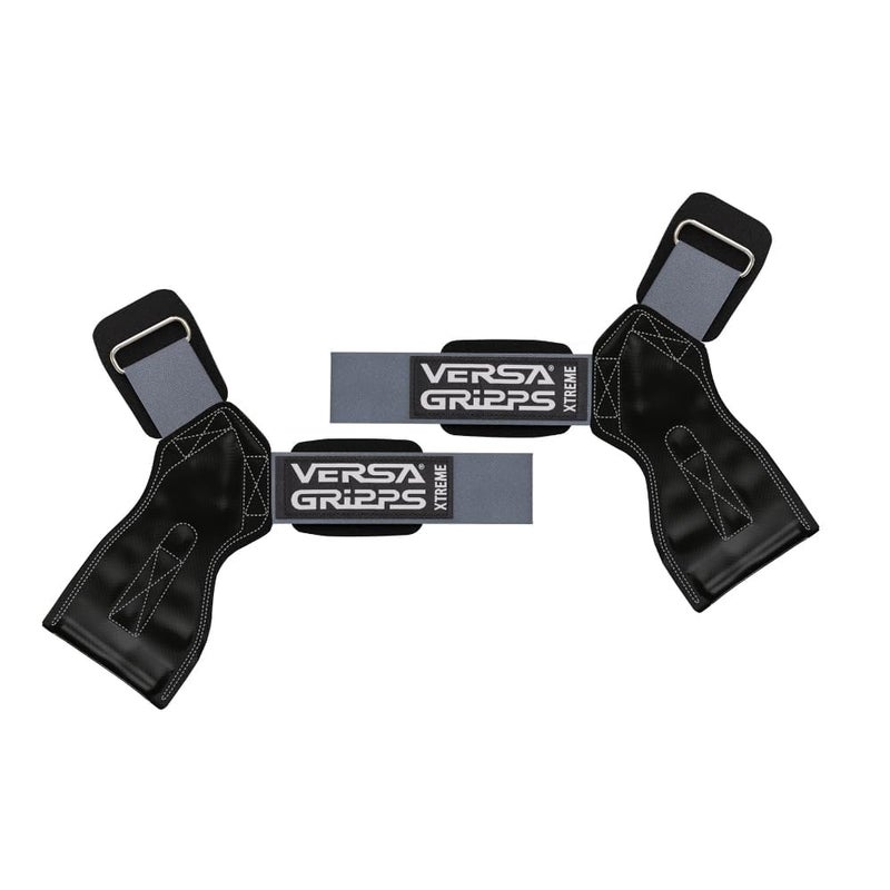 Versa Gripps Xtreme, Made in USA, Wrist Straps for Weightlifting Alternative, Best Training Accessory, XS, Platinum - Image 1