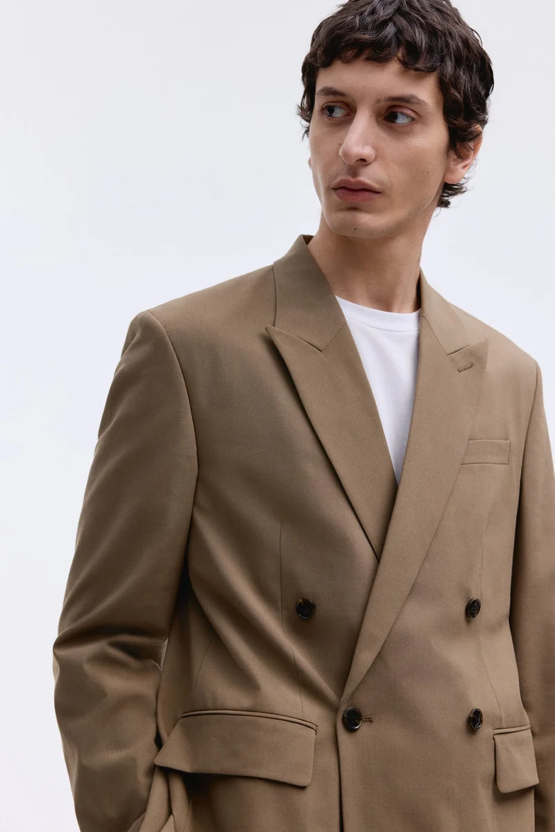 H&M Relaxed Fit Double-breasted blazer