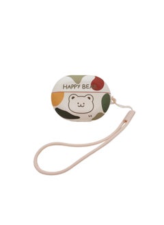 For HuaweiFreebuds Pro3/2 Wireless Bluetooth Headset Cartoon Creative Se3/4i/5i/Pro Soft-Color:Soft Shell + Lanyard-beige Bear Head-Model:Universal For HuaweiFreebuds Pro3/pro4 (protective Case)