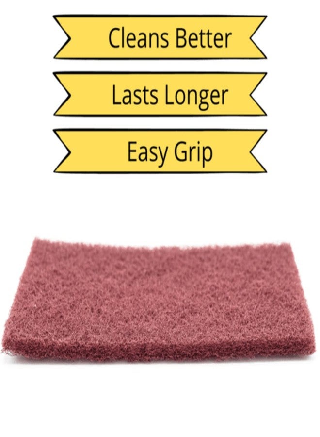 Skala Active Mesh Kitchen Scrubber with Net for All Utensils | Home Kitchen Utensil Scrubber Heavy Duty Nylon Fibre Scrub Pad Set | Cleaning Solution | Utensil Cleaning Scrub (Pack of 2) - Image 2