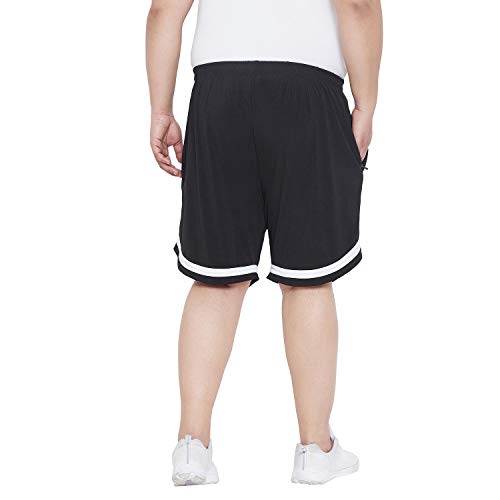 Bigbanana Men's Regular Fit Shorts (Jesty,Black,3XL) - Image 5