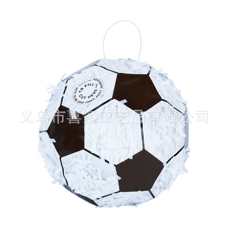 3D Pinata Assortment for Childrens Birthday Party Football pinata 