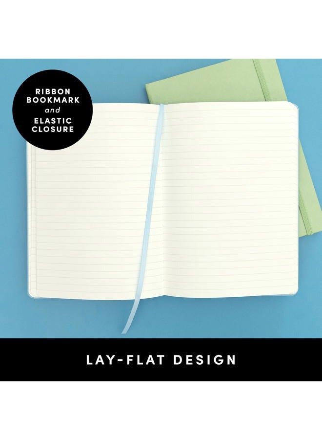 PAPERAGE Lined Journal Notebook, (Royal Blue), 160 Pages, Medium 5.7 inches x 8 inches - 100 GSM Thick Paper, Hardcover - Image 3