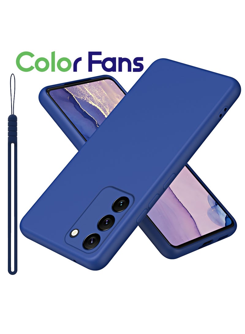 Color Fans Case for Samsung Galaxy S23 Plus Silicone Cover Soft Blue - Image 1