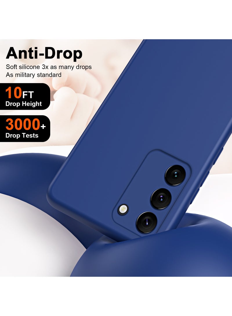 Color Fans Case for Samsung Galaxy S23 Plus Silicone Cover Soft Blue - Image 3