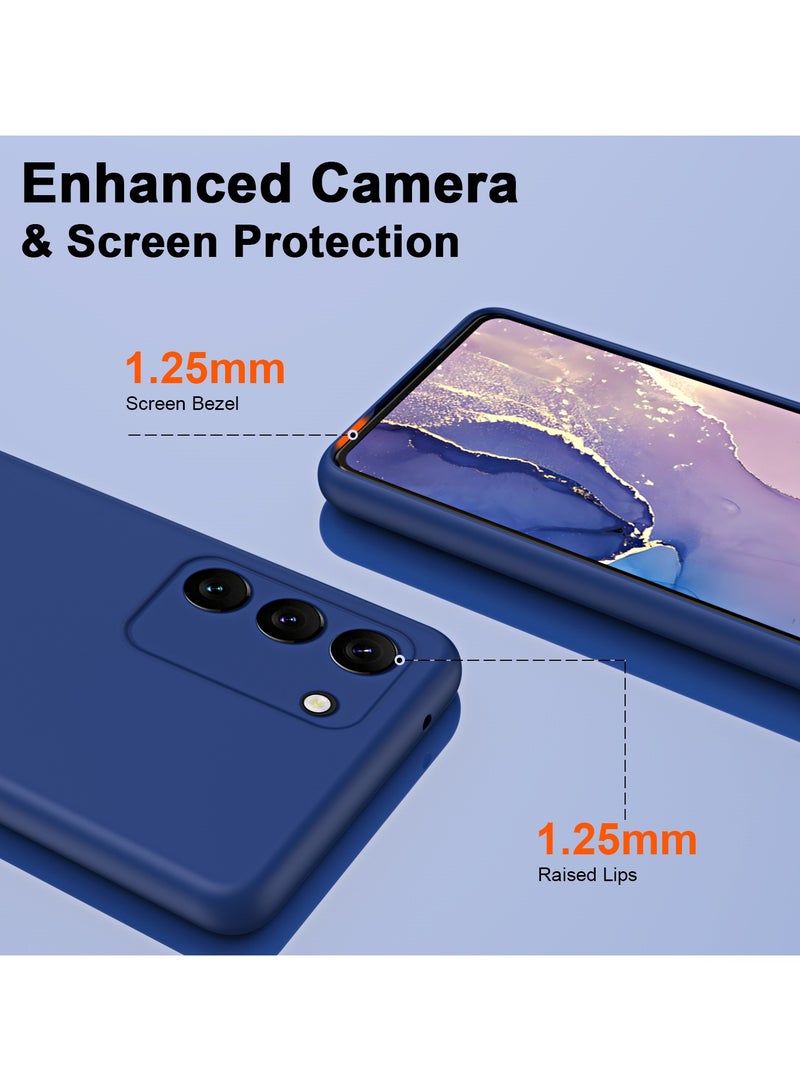 Color Fans Case for Samsung Galaxy S23 Plus Silicone Cover Soft Blue - Image 5