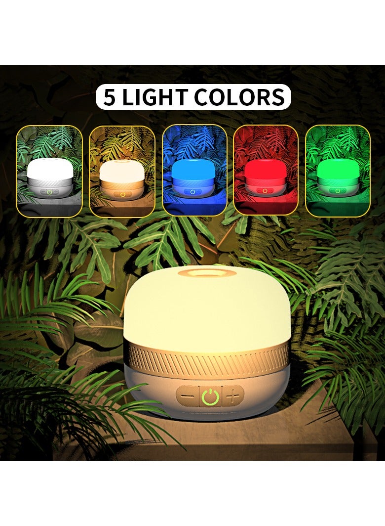 Outdoor LED Camping Flashlight, 230 Hours Rechargeable Camping Lantern with Magnet, Portable Emergency Light - Image 4