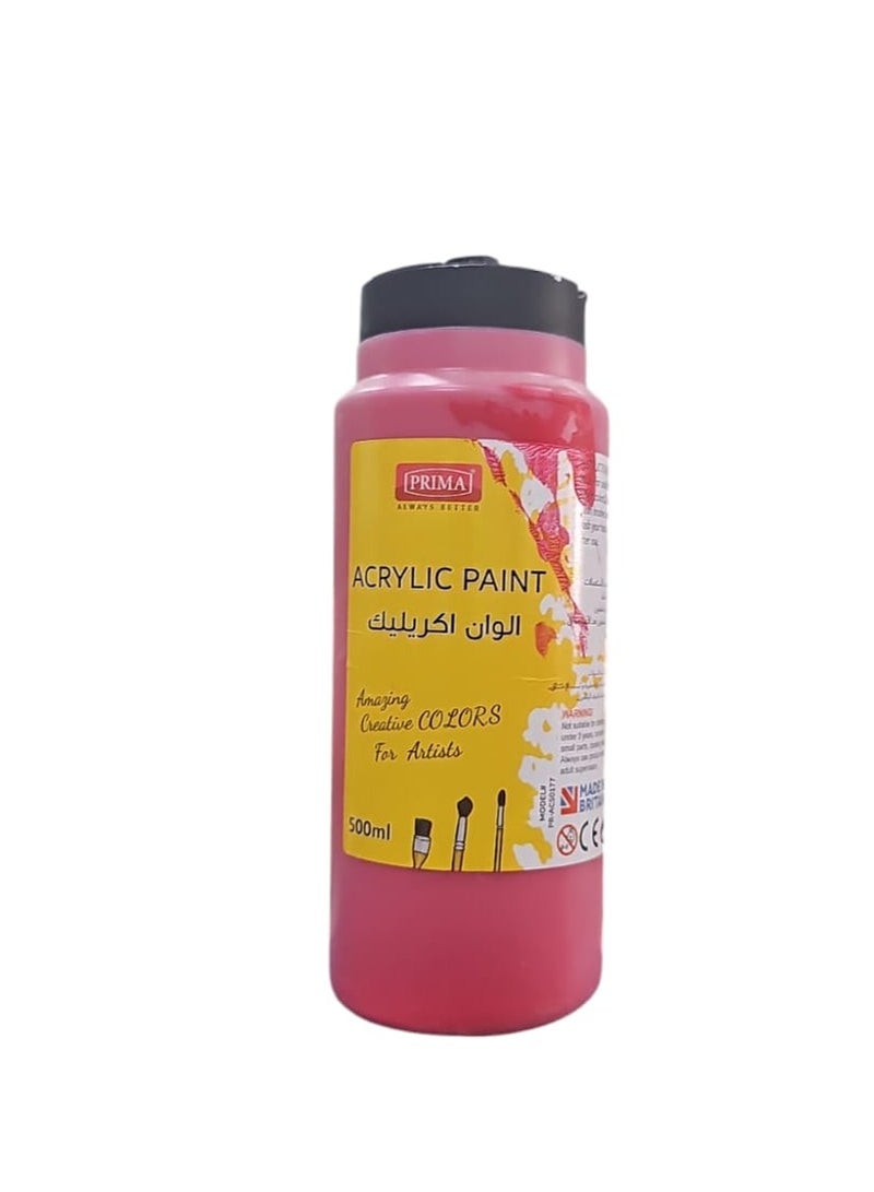 بريما طلاء أكريليك ألوان إبداعية للفنانين 500 مل - Image 1