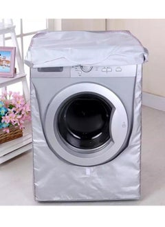 Beauenty Washing Machine Cover Washer Dryer Dustproof Waterproof Protection Case Cover Sunscreen with Zipper fo Washer Protection  - Image 3