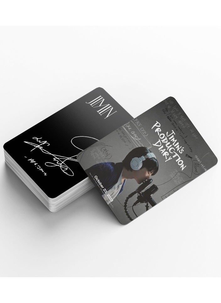 EHOME - 92Pcs Bts Member JIMIN Solo Album PRODUCTION DIARY Lomo Card And Sticker - Image 1