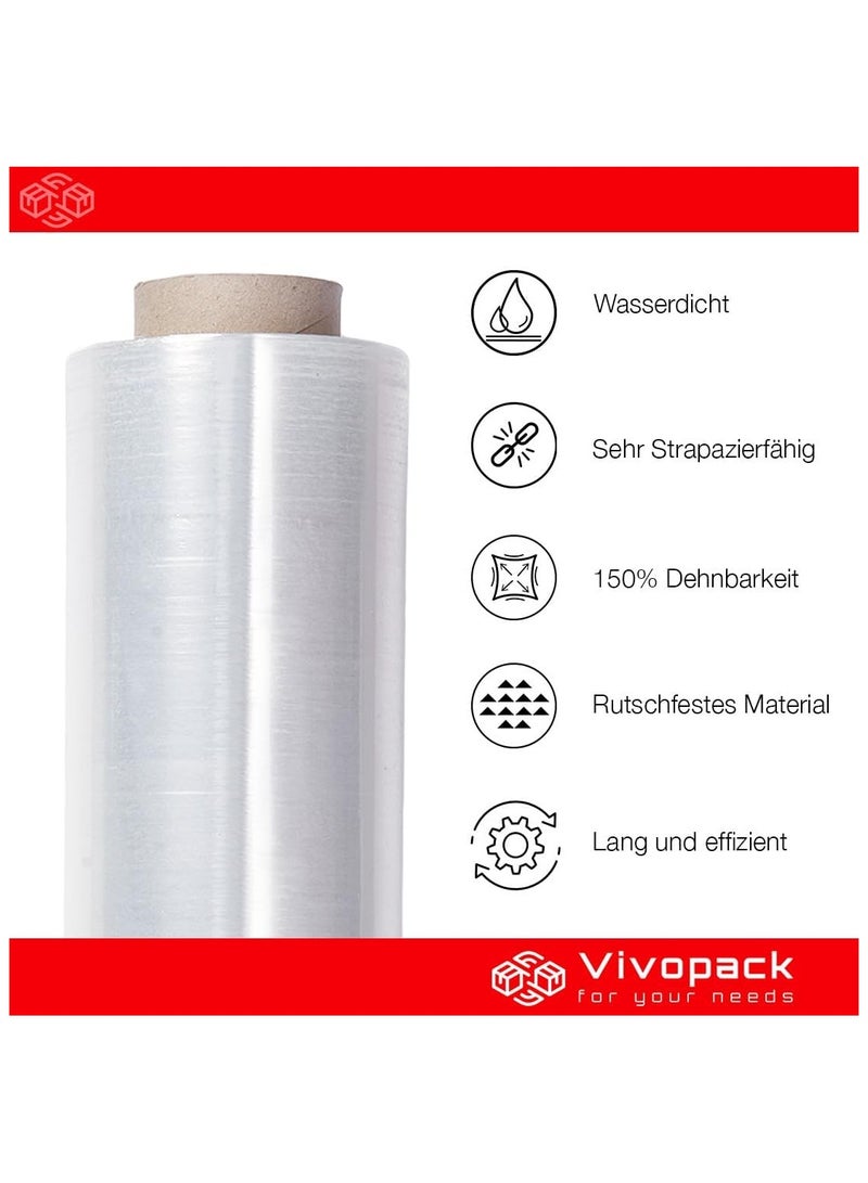 Generic VIVOPACK® Film for furniture, packaging film on a roll, stretch film, transparent, 50 cm wide, 23 μm, 250 m, film for moving, packaging film, packaging... - Image 5