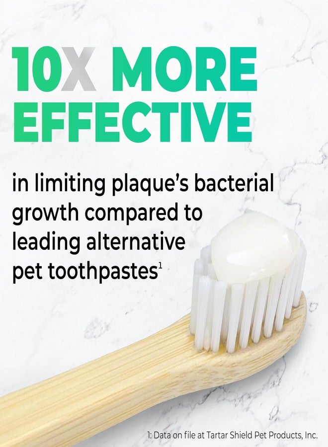 Tartar Shield Pro Care – Natural Pet Toothpaste – VOHC Approved – Protects Against Plaque & Tartar – Freshens Breath & Gently Removes Stains – for Dogs & Cats – Coconut Flavor, 3 Oz. - Image 2