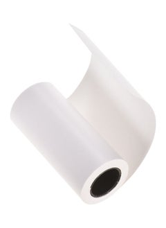 NIBEMINENT Pack Of 3 Self-Adhesive Sticky Thermal Paper White  - Image 5