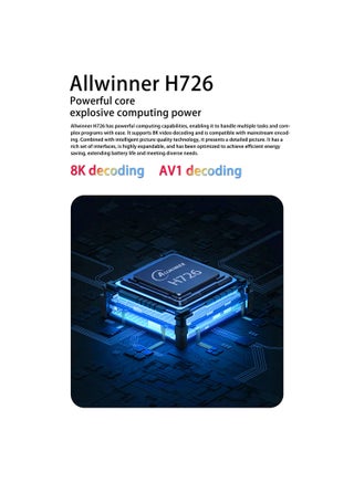 جهاز عرض قصير المدى - يدعم دقة 8K - 290 لومن ANSI - جهاز عرض محمول مع تصحيح الانحراف التلقائي، أندرويد 14، واي فاي 5G 6، بلوتوث 5.4، HDR10+ - مسرح منزلي متنقل - متوافق مع أنظمة أندرويد/iOS/ويندوز/TV Stick/HDMI/USB/وحدة تحكم الألعاب/الكمبيوتر/الكمبيوتر المحمول/الهاتف الذكي - view 5