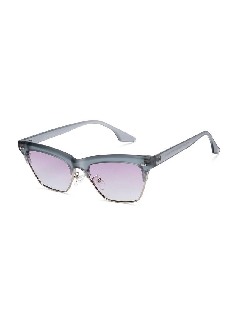 VINCENT CHASE Unisex Polarized Clubmaster Sunglasses VC S16338