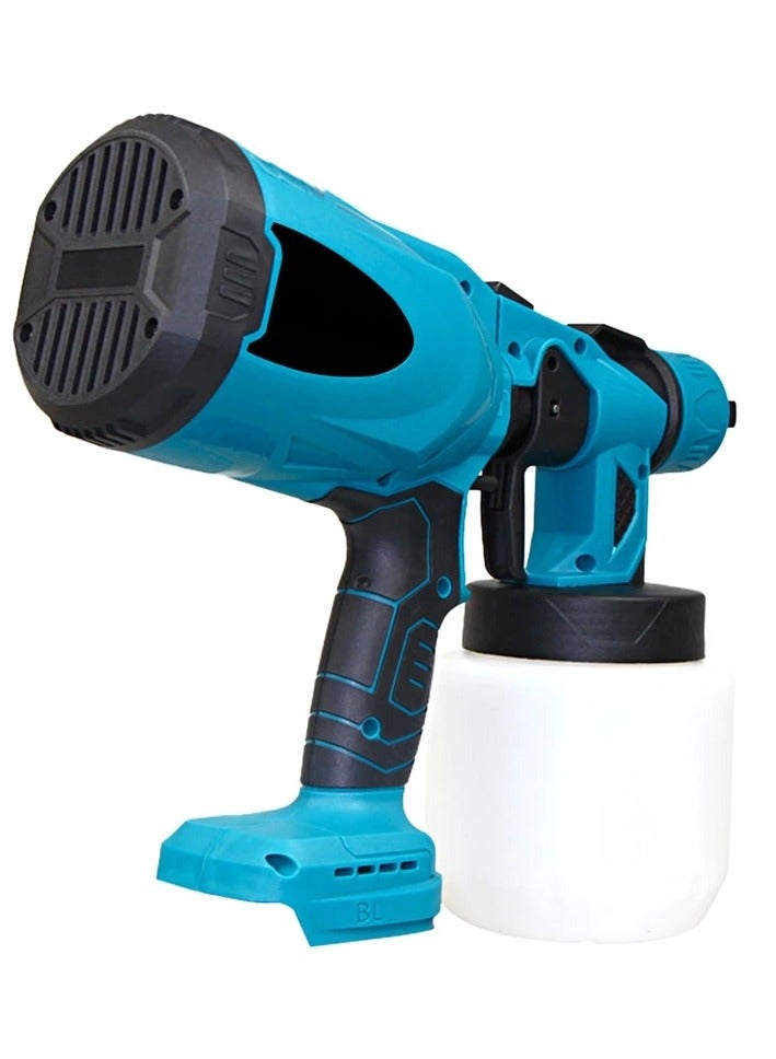 مسدس رش كهربائي قابل لإعادة الشحن بالبطارية لرش الطلاء للجدران والأثاث - Image 2