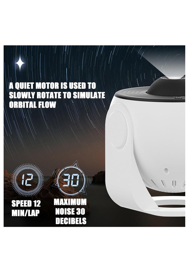 TIGER 12 in 1 Star Night Light Planetarium Projector 360 Degree Rotating Galaxy Projector with 12 Solar System Discs - Image 5