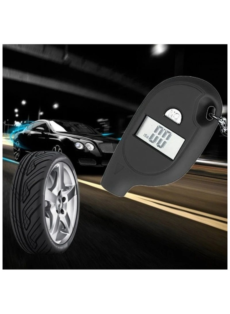 Generic Tire Gauge Digital LCD Display Car Air Pressure Tester Meter Auto Motorcycle Tire Manometer Tire Pressure Gauge  - Image 5