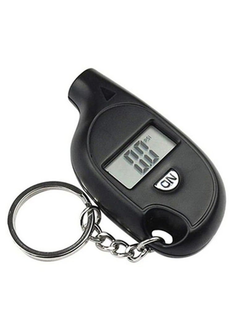 Generic Tire Gauge Digital LCD Display Car Air Pressure Tester Meter Auto Motorcycle Tire Manometer Tire Pressure Gauge  - Image 1