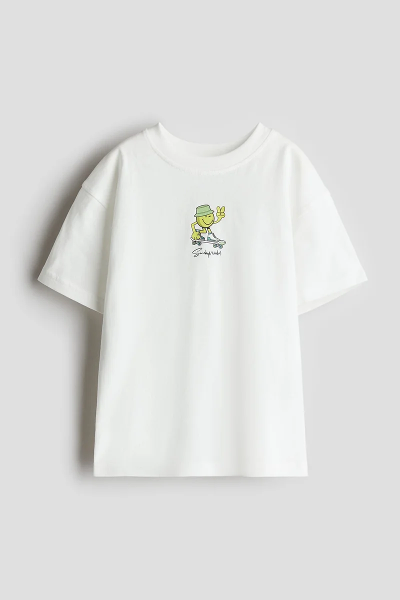H&M Printed oversized T-shirt