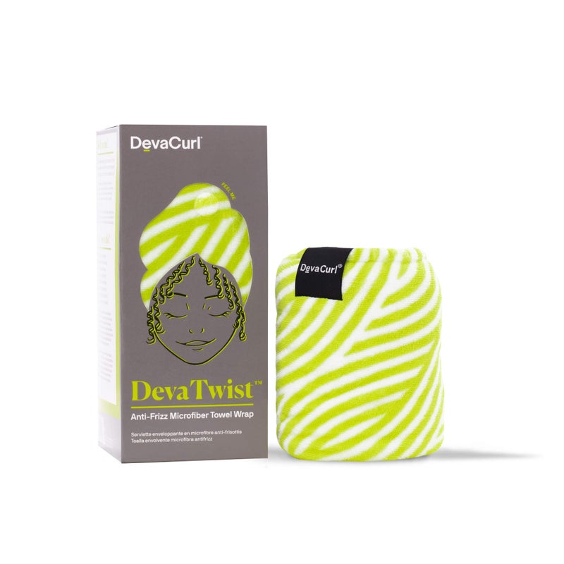 Devacurl Devatwist Anti-Frizz Microfiber Towel Wrap  Hands Free Design - Image 2